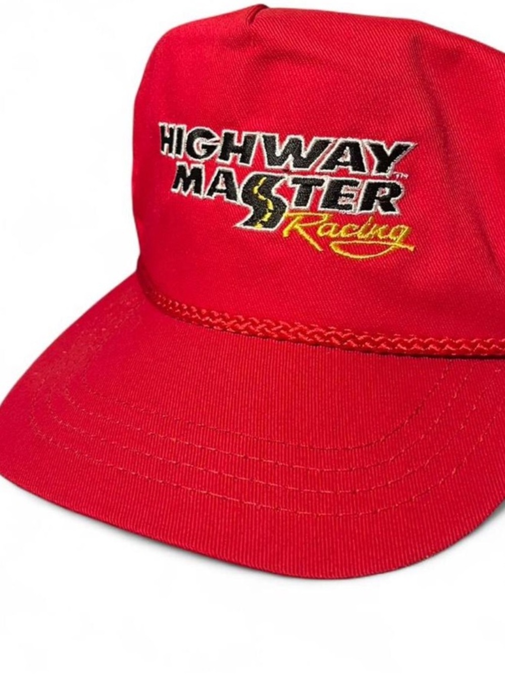 Vintage Highway Master Racing Hat Americap Rope Hat Made in USA Red
Snapback